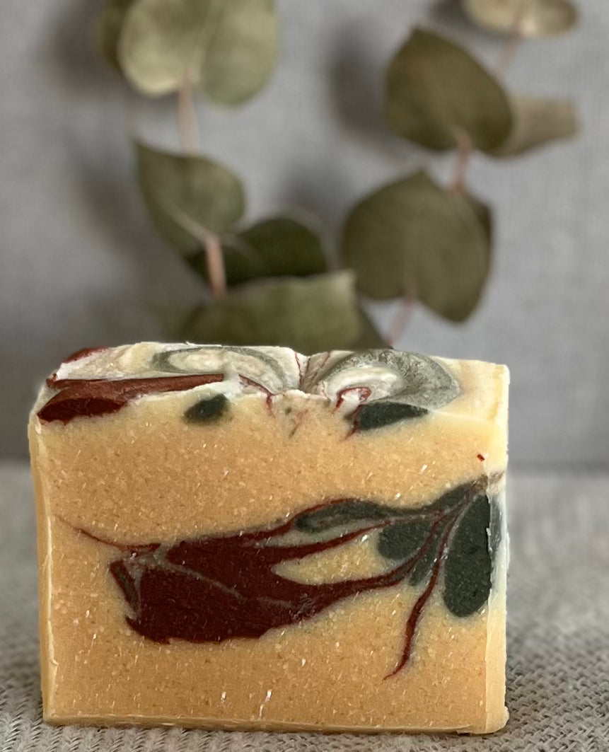 Goats milk natural soap bar by Steph Kilkenny