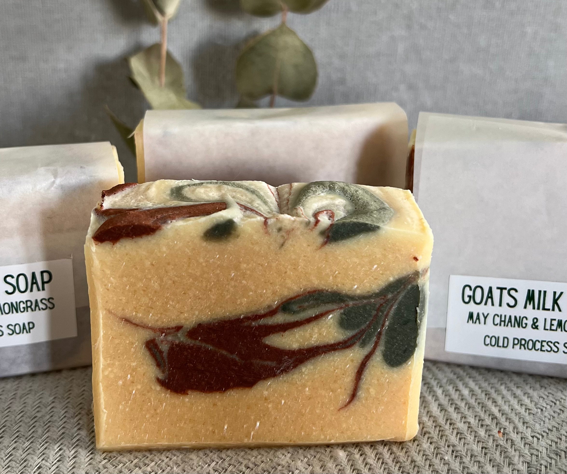 Goats milk natural soap bar by Steph Kilkenny