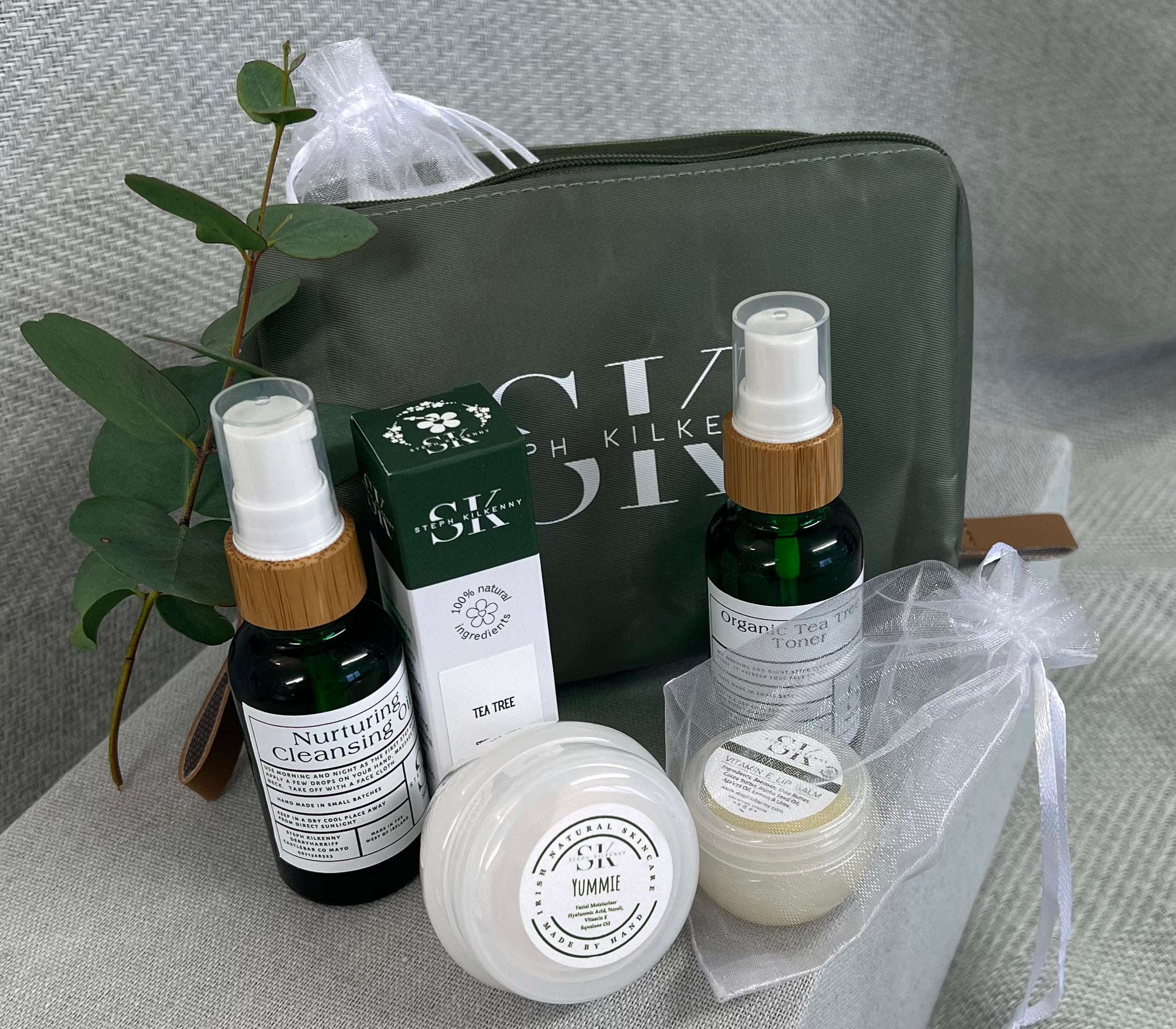 Teenage skincare routine with spot treatment by Steph Kilkenny