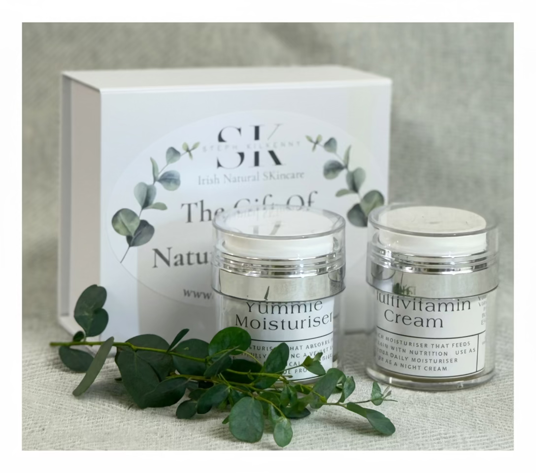 Yummie moisturiser and multivitamin cream gift set by Steph Kilkenny