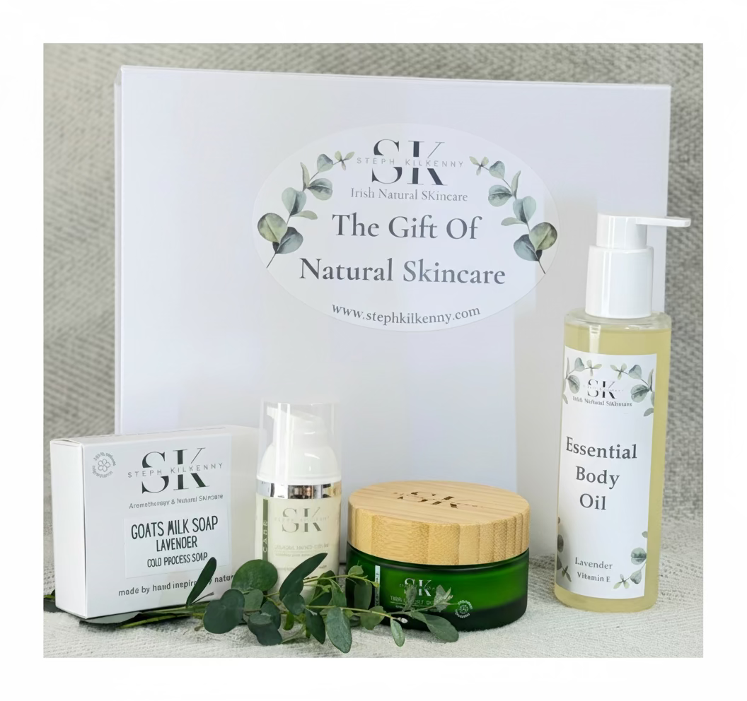 Essential body care gift set by Steph Kilkenny