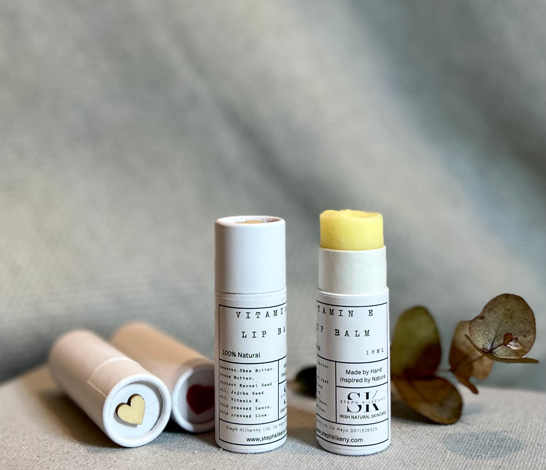 Vitamin E lip balm stick by Steph Kilkenny