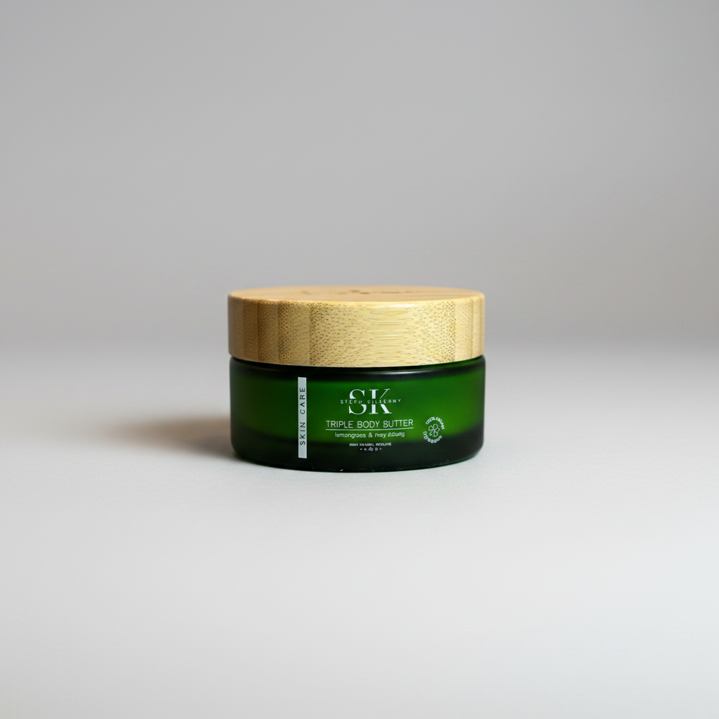Triple body butter with shea and mango butter by Steph Kilkenny