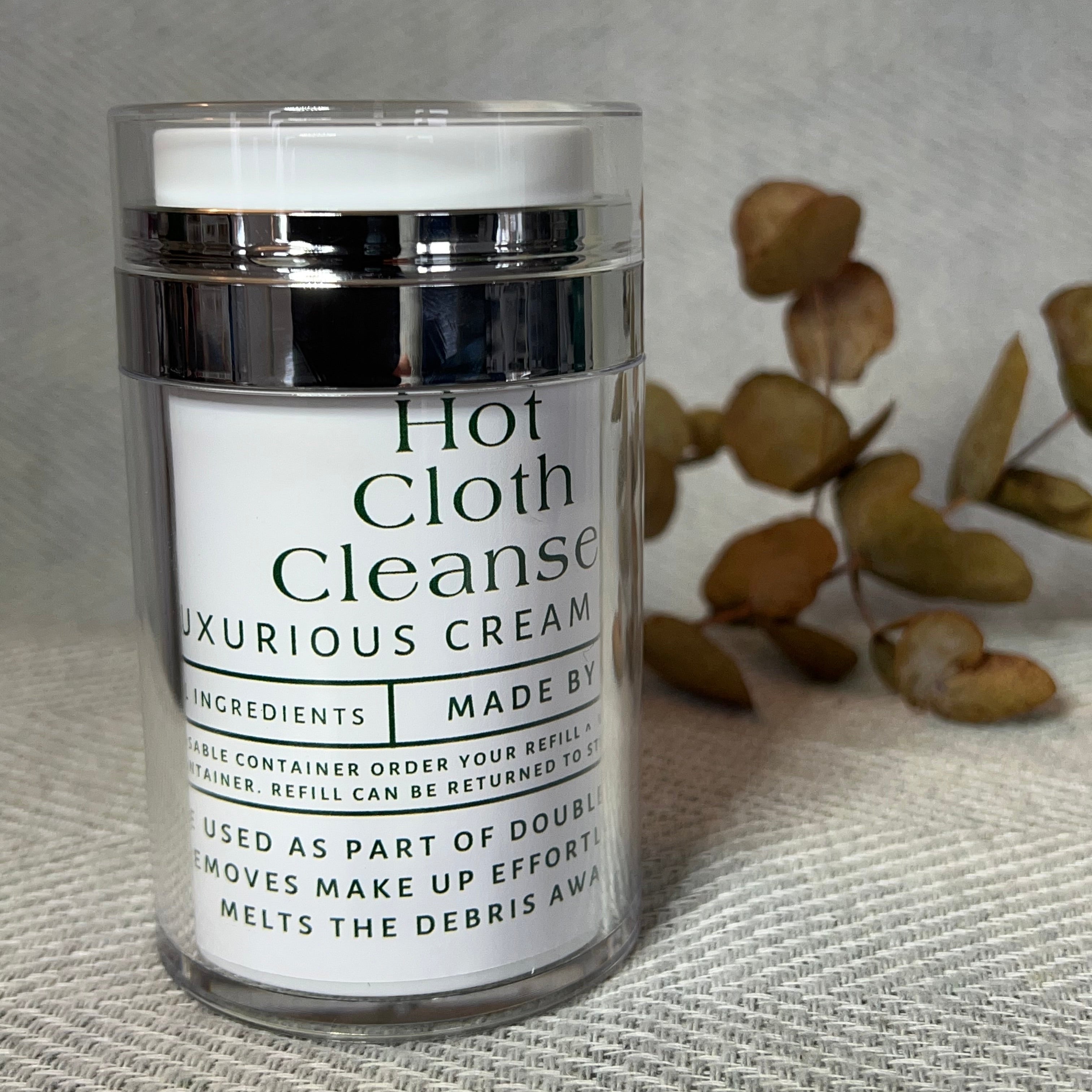 Hot cloth cleanser with lemon by Steph Kilkenny