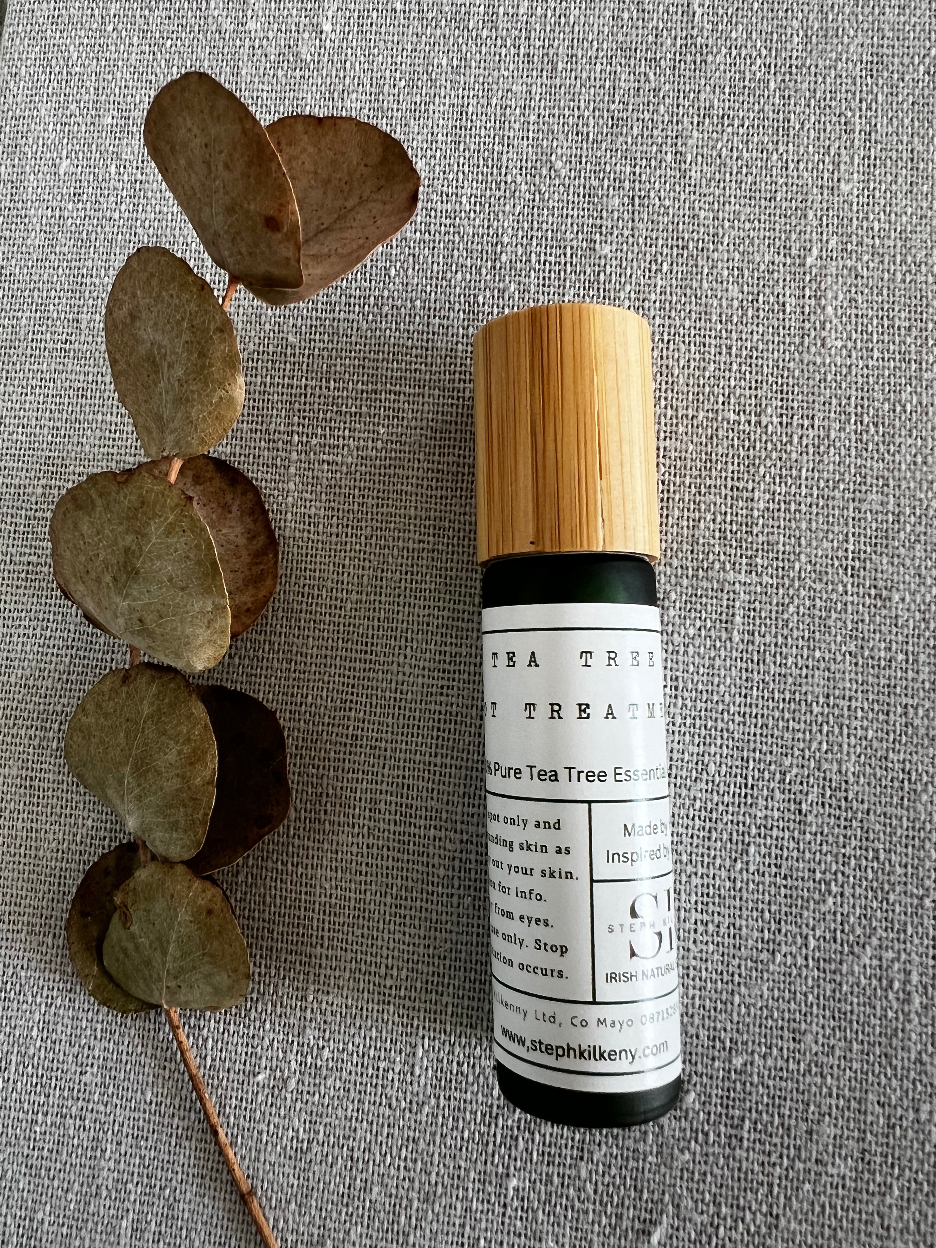 Tea tree blemish roller spot treatment by Steph Kilkenny